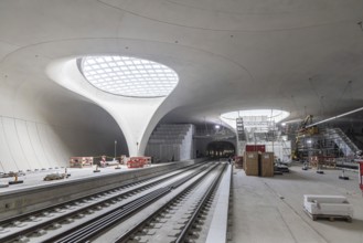 Preparations are underway for the Stuttgart 21 open construction site days, where interested