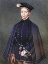 Henry Stewart Lord Darnley, also Stuart, 1545-1567, cousin and second man of Mary, Queen of Scots,