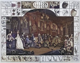 Analysis of Beauty From The Works of Hogarth published London 1833, Historic, digitally restored