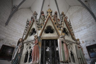 Interior view, Holy Sepulchre of the Mauritius Chapel, Mauritius Rotunda or Chapel of the Holy