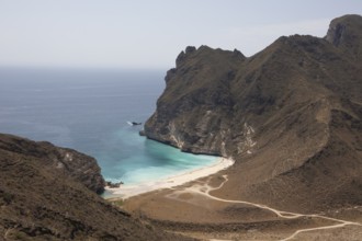 Shaat Hidden Beach or Secret Beach Salalah, Dhofar Province, Oman, Asia
