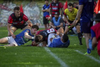 26.10.2024, Rugby 1st Bundesliga South/West, Season 2024/25, Matchday 12: SC Neuenheim vs SC