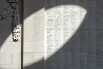 Menin Gate, Menenpoort, WW1 memorial for the missing soldiers of Commonwealth nations who died in