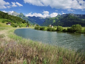 Tributary to the reservoir, Sihlsee, Euthal, Canton Schwyz, Switzerland, Europe