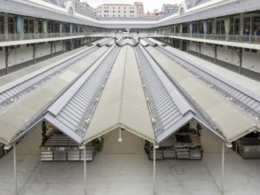 Historic market building Mercado do Bolhão, city of Porto, Portugal, Europe renovation by architect