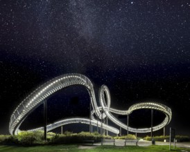 Tiger and Turtle Night Starry sky Duisburg Germany