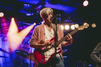 Keith Murray, singer and guitarist of We are Scientists live on Europe 2025 Tour at the Columbia