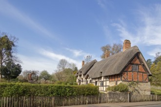 Anne Hathaway's Cottage, Shottery, Stratford-upon-Avon, Warwickshire, England, United Kingdom,