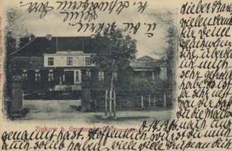 Historical postcard, picture postcard, Zipkow near Grossendorf in Pomerania, today Szczypkowice in