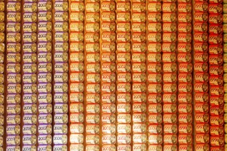 Dated tins of sardines, The Fantastic World of the Portuguese Sardine shop store, Vila Nova de