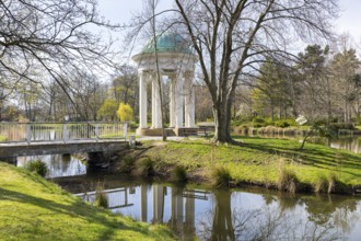 Temple of the Muses in agra-Park, Markkleeberg, Saxony, Germany, Europe