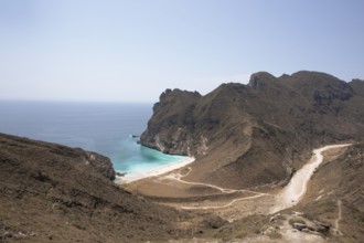 Shaat Hidden Beach or Secret Beach Salalah, Dhofar Province, Oman, Asia