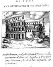 L anfiteatro detto colosseo, Colosseum is the largest of the amphitheatres built in ancient Rome,