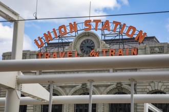 Denver, Colorado - Denver Union Station, a terminal for both long-distance Amtrak trains and local