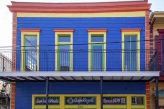 New Orleans, Louisiana - New Orleans architecture often features bright colors