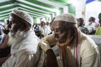 Hajj pilgrims arrives at Hajj Musafir Khana to collect Visa before leaving to the airport, in