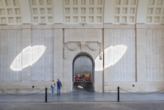 Menin Gate, Menenpoort, WW1 memorial for the missing soldiers of Commonwealth nations who died in