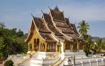 Wat Ho Pha Bang pavilion, Royal Palace, Luang Prabang, Laos, Asia