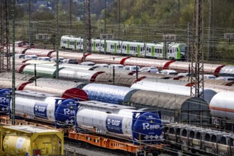 The Hagen-Vorhalle marshalling yard, one of the 9 largest in Germany, is located on the