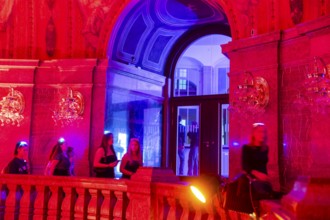 On 18 September 2024, the @Nachtschicht started again at 9 pm in Dresden City Hall. Dresdeners who