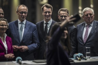CDU Secretary General Carsten Linnemann attends the CDU policy convention in Cologne, 1 March 2024: