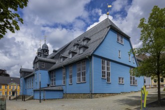 The Protestant-Lutheran Marktkirche zum Heiligen Geist is the historic main church in the Clausthal