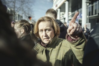 Beatrix von Storch at the final rally of Beatrix von Storch and the AfD in the Bundestag election