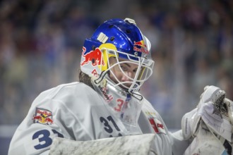 DEL, German Ice Hockey League 2024/25 season, playoff quarter-finals, game 3: Adler Mannheim v Red