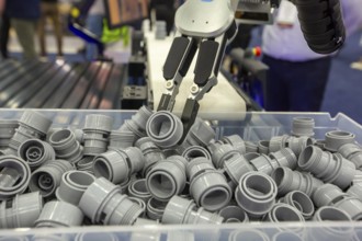 Detroit, Michigan - More than 800 exhibitors displayed at Automate, North America's largest robotic