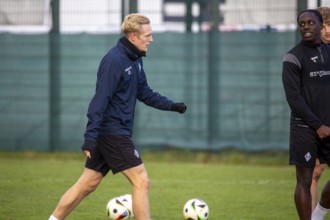Julian Rieckmann at SV Waldhof Mannheim training session