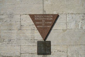 Memorial to the homosexual victims of National Socialism, Nollendorfplatz, Schöneberg,