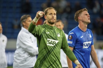Football UEFA Europa League, 2024/25 season, matchday 2: TSG Hoffenheim v Dynamo Kiev. Great joy