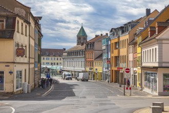 Am Zeughaus and Manggasse in Schweinfurt, Germany, Europe
