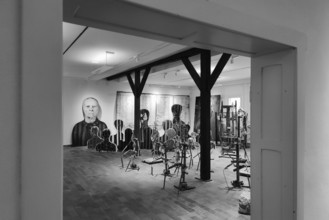 Installation Reminiscences by Josef Szajna, former beech forest concentration camp, today a