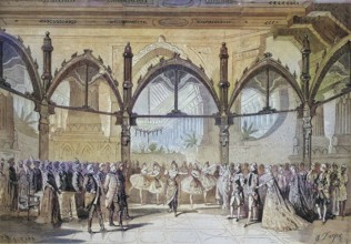Imperial Theatre of the Comic Opera, Opera-comique, The First Day of Happiness, Premiere, 1869,