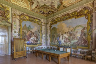Interior of Villa Pisani, Stra, Province of Venice, Italy, Europe