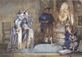Der Zauberspiegel, Die stolze Hildegard oder Asprian mit dem Zauberspiegel is a drama in three acts