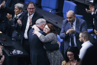 Juergen Trittin, Buendnis 90 Die Gruenen, aufgenommen im Rahmen seiner letzten Rede im Deutschen
