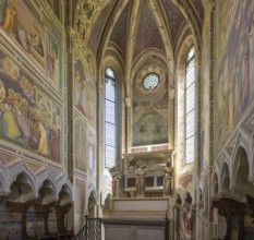 Scrovegni Chapel or Arena Chapel with frescoes by Giotto di Bondone, Padua, Province of Padua,