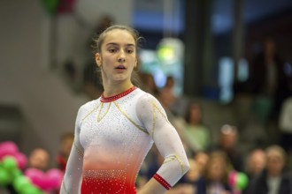 German Gymnastics League (Bundesliga) for woman, 1st competition day 2025 in Mannheim***Helen