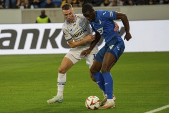 Football UEFA Europa League, 2024/25 season, matchday 2: TSG Hoffenheim v Dynamo Kiev. Picture: