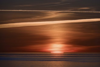 Beautiful sunrise on the Baltic Sea, Rügen, Mecklenburg-Vorpommern, Germany, Europe