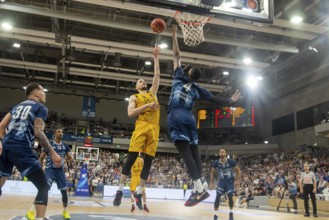12.05.2024, easy Credit BBL, Basketball Bundesliga, Matchday 32: MLP Academics Heidelberg against