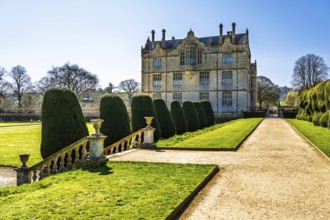 Montacute House and Garden, Montacute, Somerset, England, United Kingdom, Europe