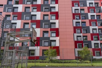 Student hall of residence of the Studierendenwerk Essen-Duisburg in Essen, over 310 furnished rooms