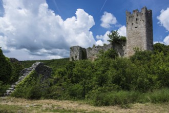 Dvigrad is an abandoned ruined town in the municipality of Kanfanar in the Croatian part of the