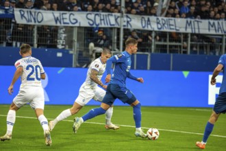 Football UEFA Europa League, 2024/25 season, matchday 2: TSG Hoffenheim v Dynamo Kiev. On the ball: