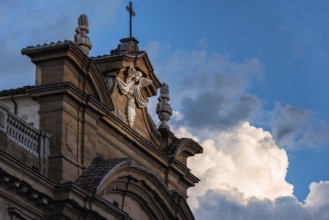 Relief at the Complesso di San Firenze, cloud, weather, light mood, architecture, travel, tourism,