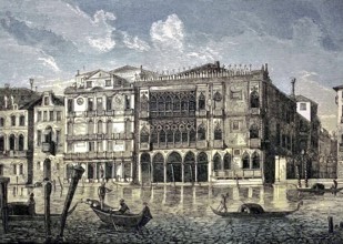 Ca' d'Oro, correctly Palazzo Santa Sofia, is a palace on the Grand Canal in Venice, northern Italy,