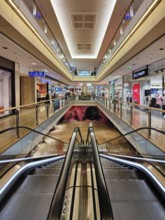 Interior view of the Stadt-Galerie, Hamelin, Lower Saxony, Germany, Europe